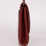 Chanel Single Flap Bordeaux Caviar SHW