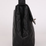 Chanel Trapezoid Single Flap Black Caviar 1997 SHW (DONE)