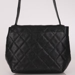 Chanel Trapezoid Single Flap Black Caviar 1997 SHW (DONE)