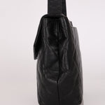 Chanel Trapezoid Single Flap Black Caviar 1997 SHW (DONE)