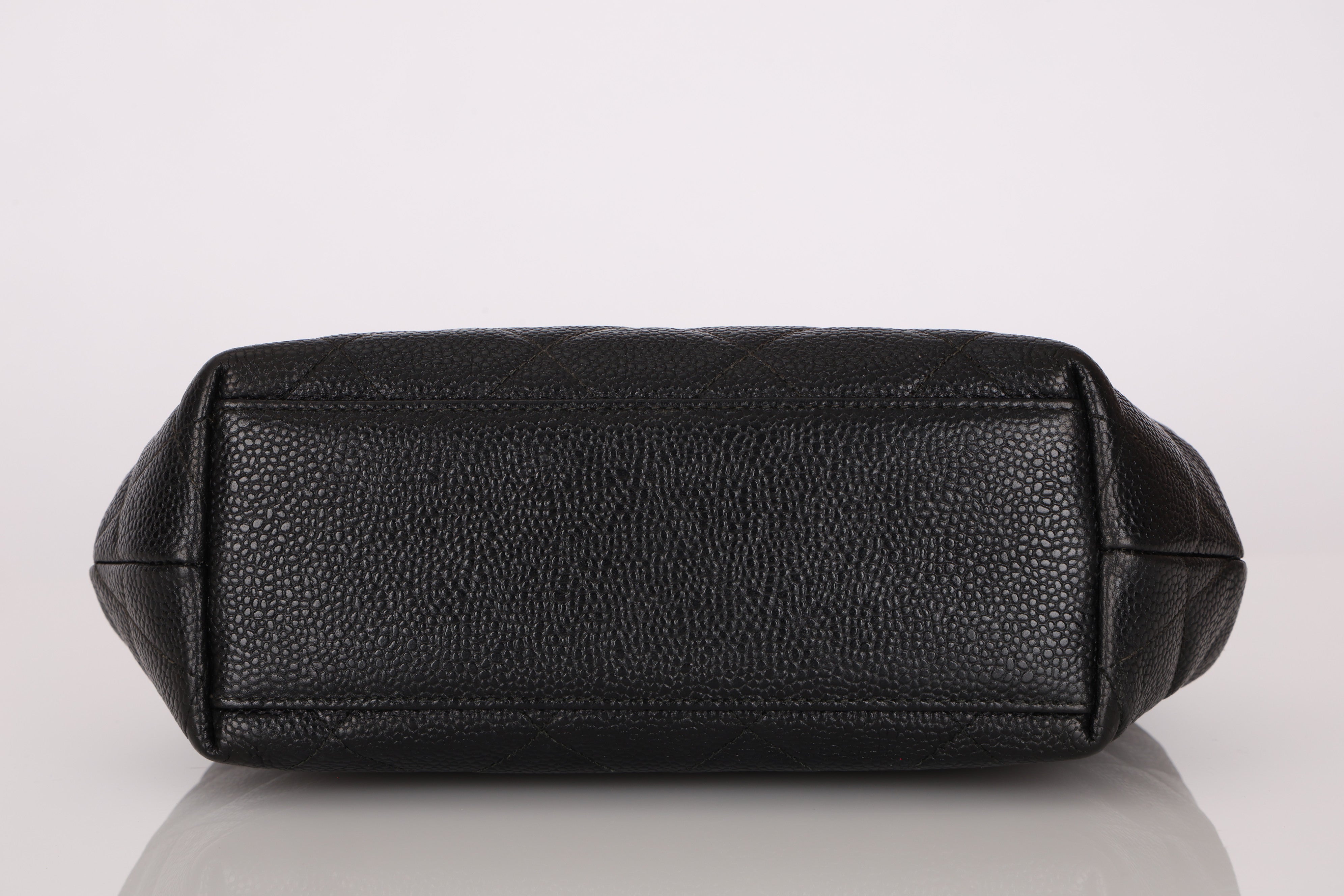 Chanel Trapezoid Single Flap Black Caviar 1997 SHW (DONE)