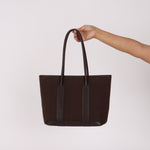 Hermès Garden Zip PM Brun Negonda and Toile PHW