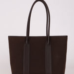 Hermès Garden Zip PM Brun Negonda and Toile PHW