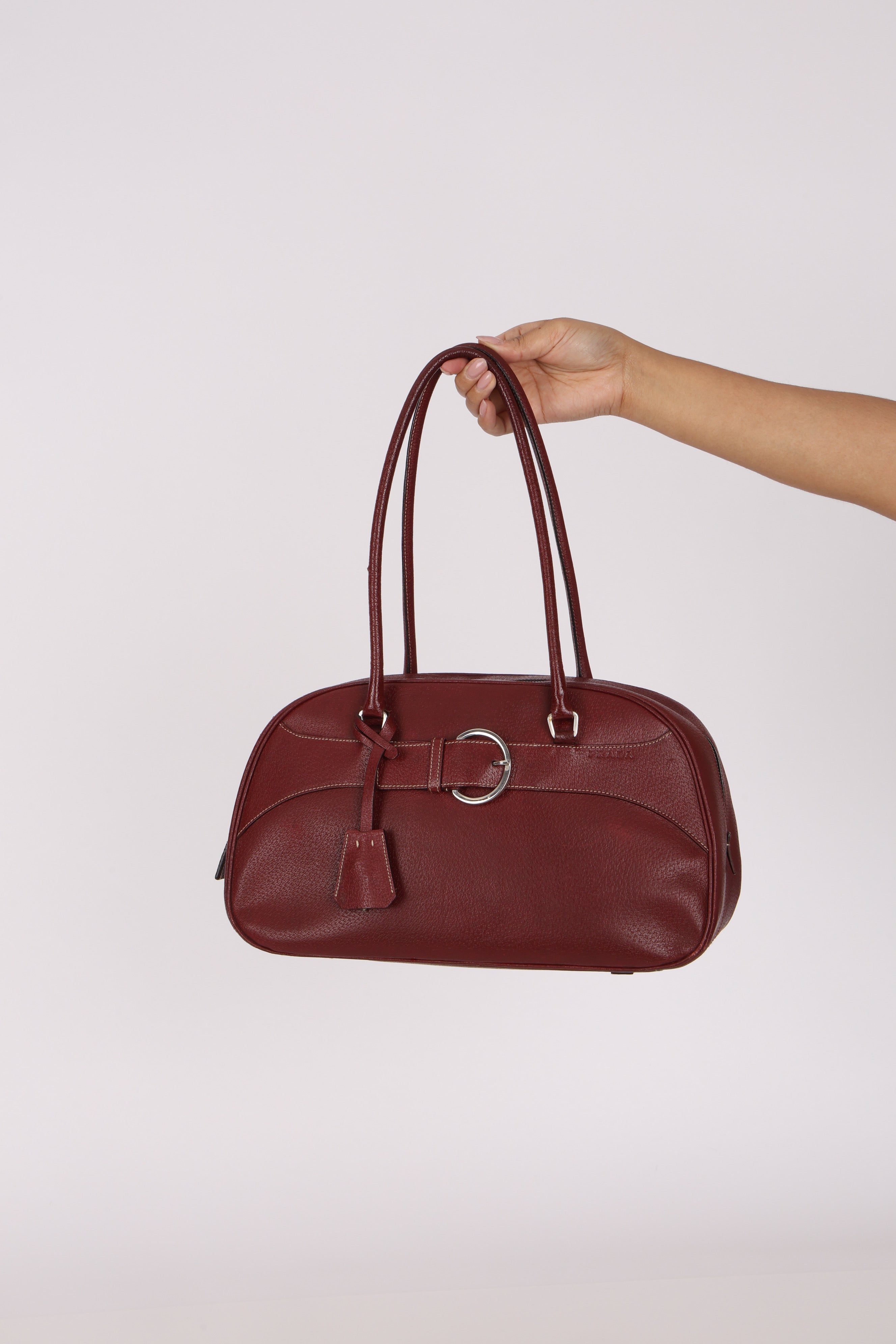 Prada Cinghiale Fibbi Shoulder Bag