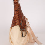 Christian Dior Ballet Corset Hobo Python and Fabric