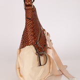 Christian Dior Ballet Corset Hobo Python and Fabric