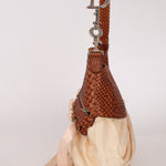 Christian Dior Ballet Corset Hobo Python and Fabric