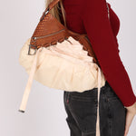 Christian Dior Ballet Corset Hobo Python and Fabric