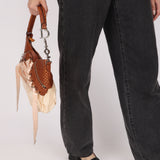 Christian Dior Ballet Corset Hobo Python and Fabric