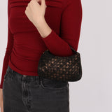 Bottega Veneta Mini Intrecciato Pouch Metallic