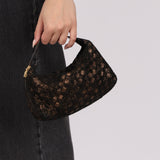 Bottega Veneta Mini Intrecciato Pouch Metallic