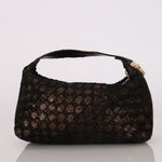 Bottega Veneta Mini Intrecciato Pouch Metallic