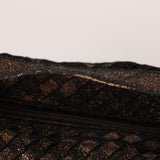Bottega Veneta Mini Intrecciato Pouch Metallic