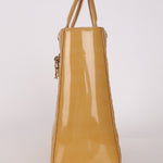 Dior Large Lady Yellow Patent