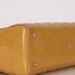 Dior Large Lady Yellow Patent