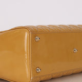 Dior Large Lady Yellow Patent