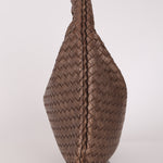 Bottega Veneta Small Intrecciato Hobo Metallic Bronze