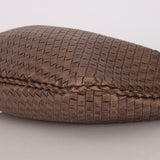 Bottega Veneta Small Intrecciato Hobo Metallic Bronze