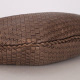 Bottega Veneta Small Intrecciato Hobo Metallic Bronze