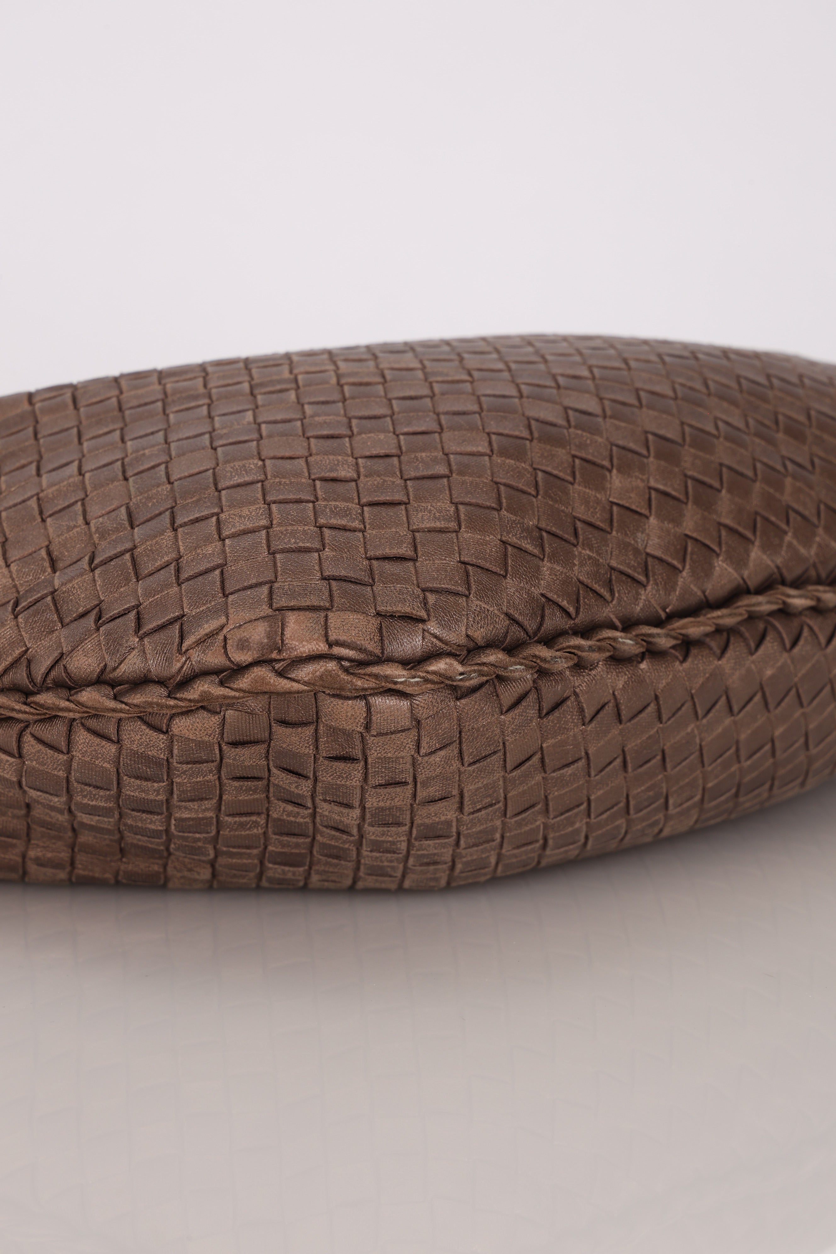 Bottega Veneta Small Intrecciato Hobo Metallic Bronze