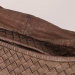 Bottega Veneta Small Intrecciato Hobo Metallic Bronze