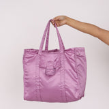 Fendi Baguette Shopping Bag Purple Nylon