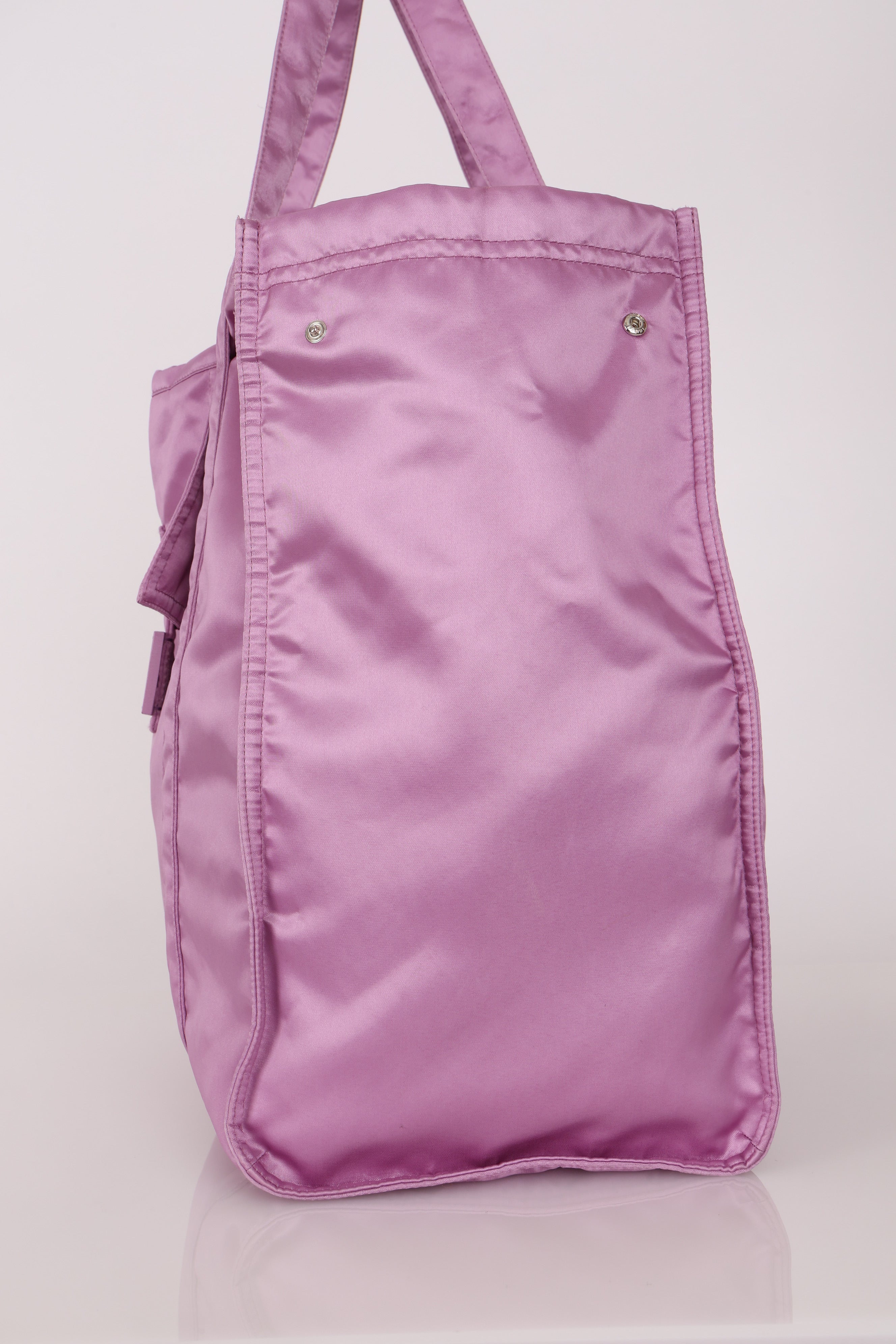 Fendi Baguette Shopping Bag Purple Nylon