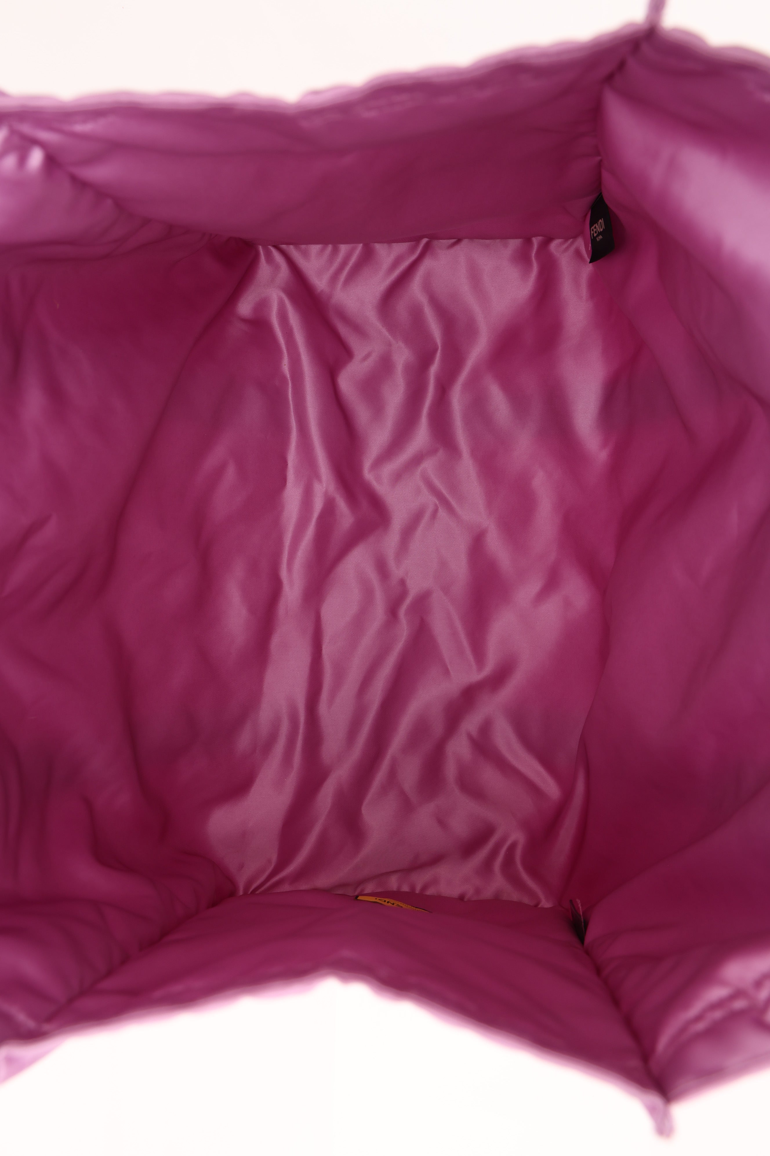 Fendi Baguette Shopping Bag Purple Nylon