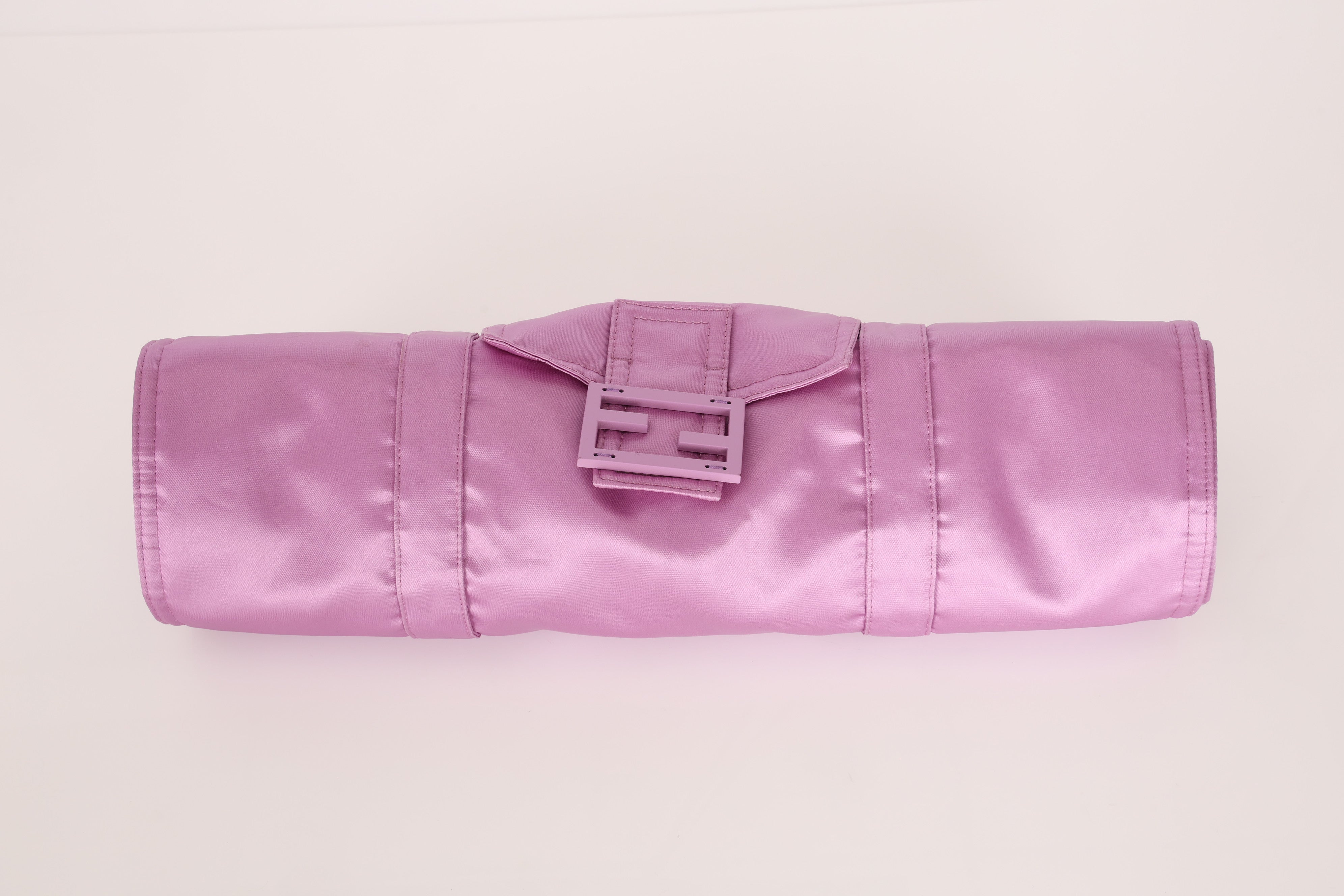 Fendi Baguette Shopping Bag Purple Nylon