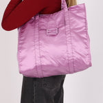 Fendi Baguette Shopping Bag Purple Nylon