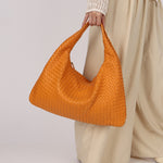 Bottega Veneta Large Intrecciato Hobo Orange