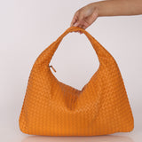 Bottega Veneta Large Intrecciato Hobo Orange