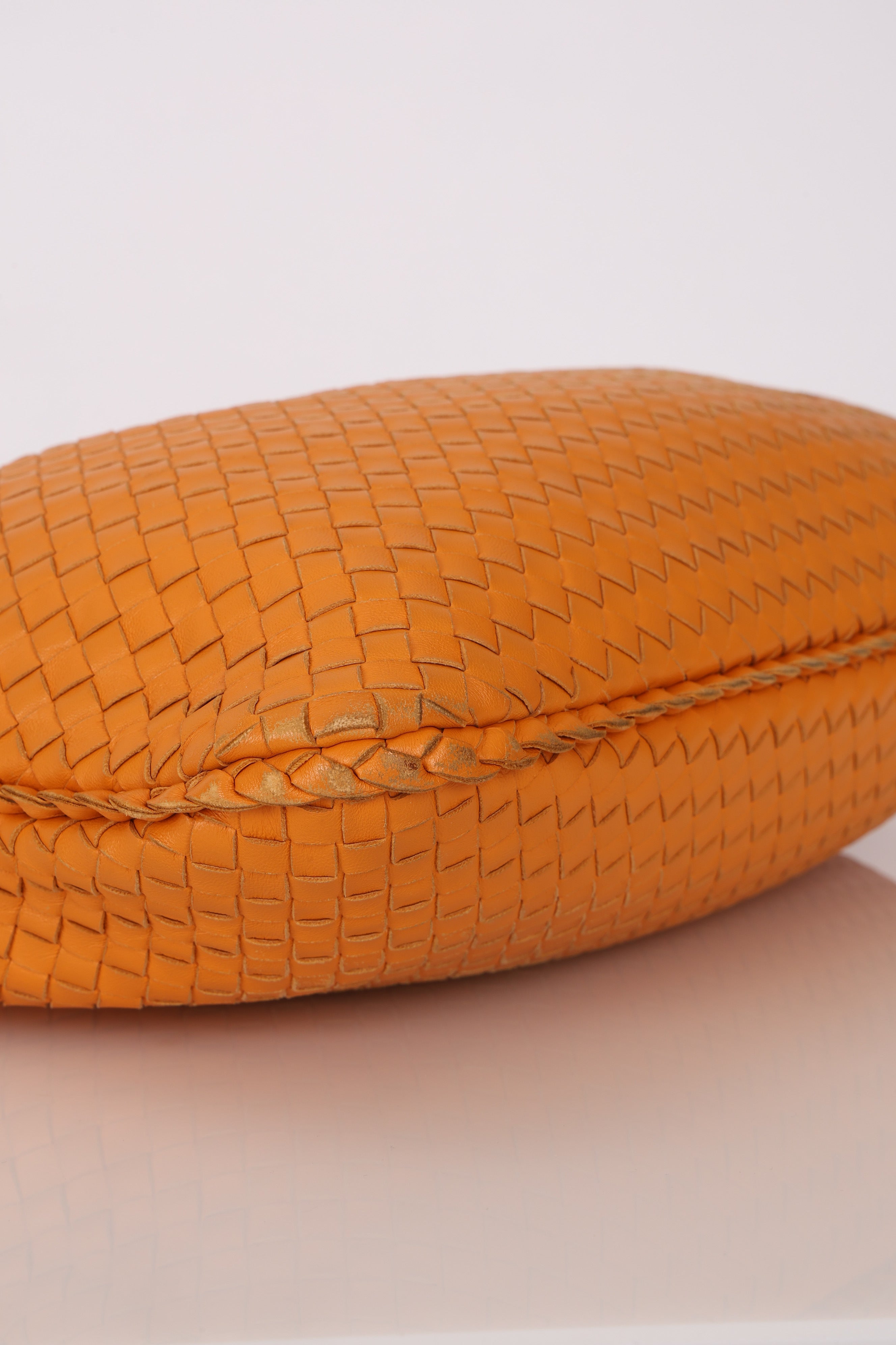 Bottega Veneta Large Intrecciato Hobo Orange