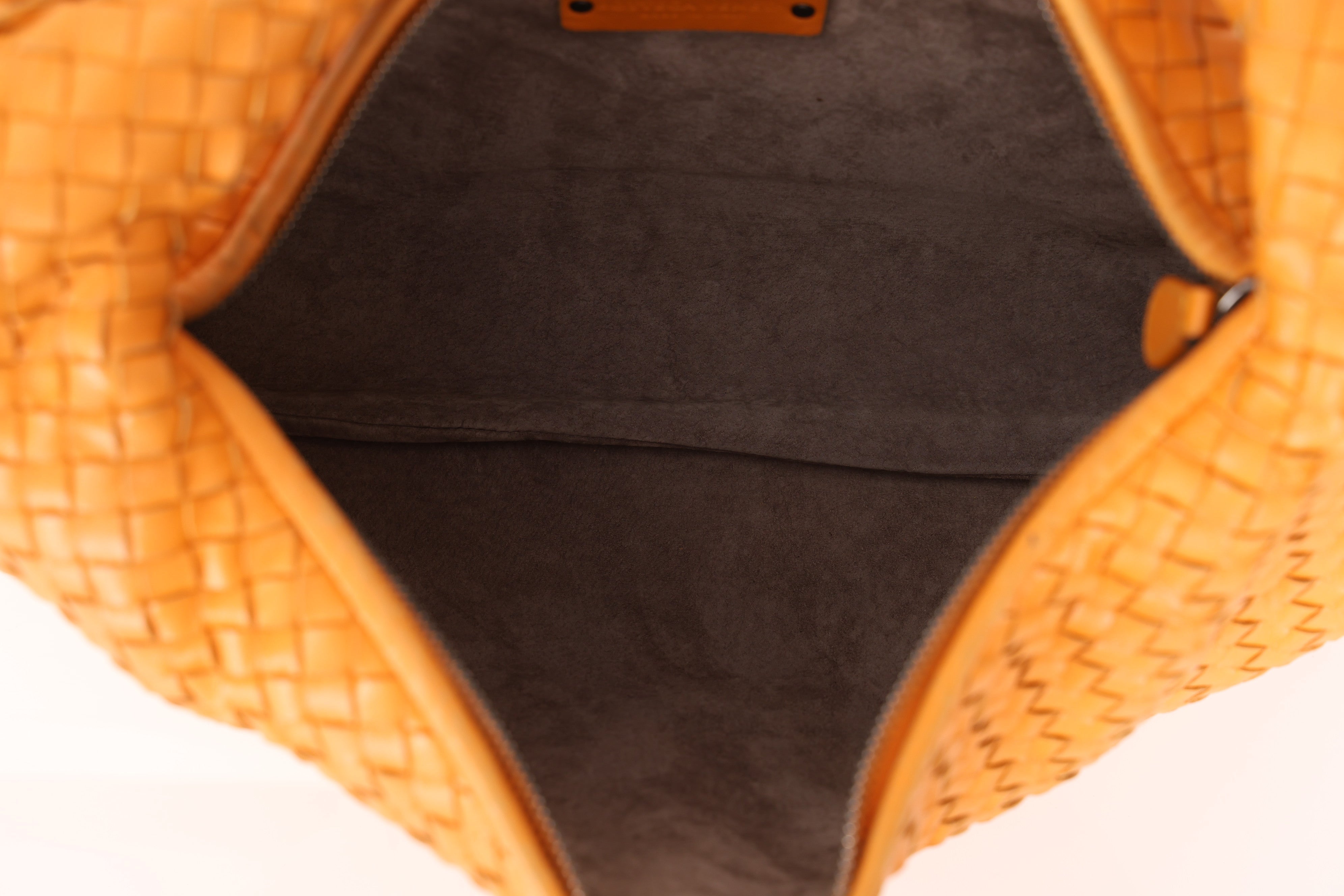 Bottega Veneta Large Intrecciato Hobo Orange