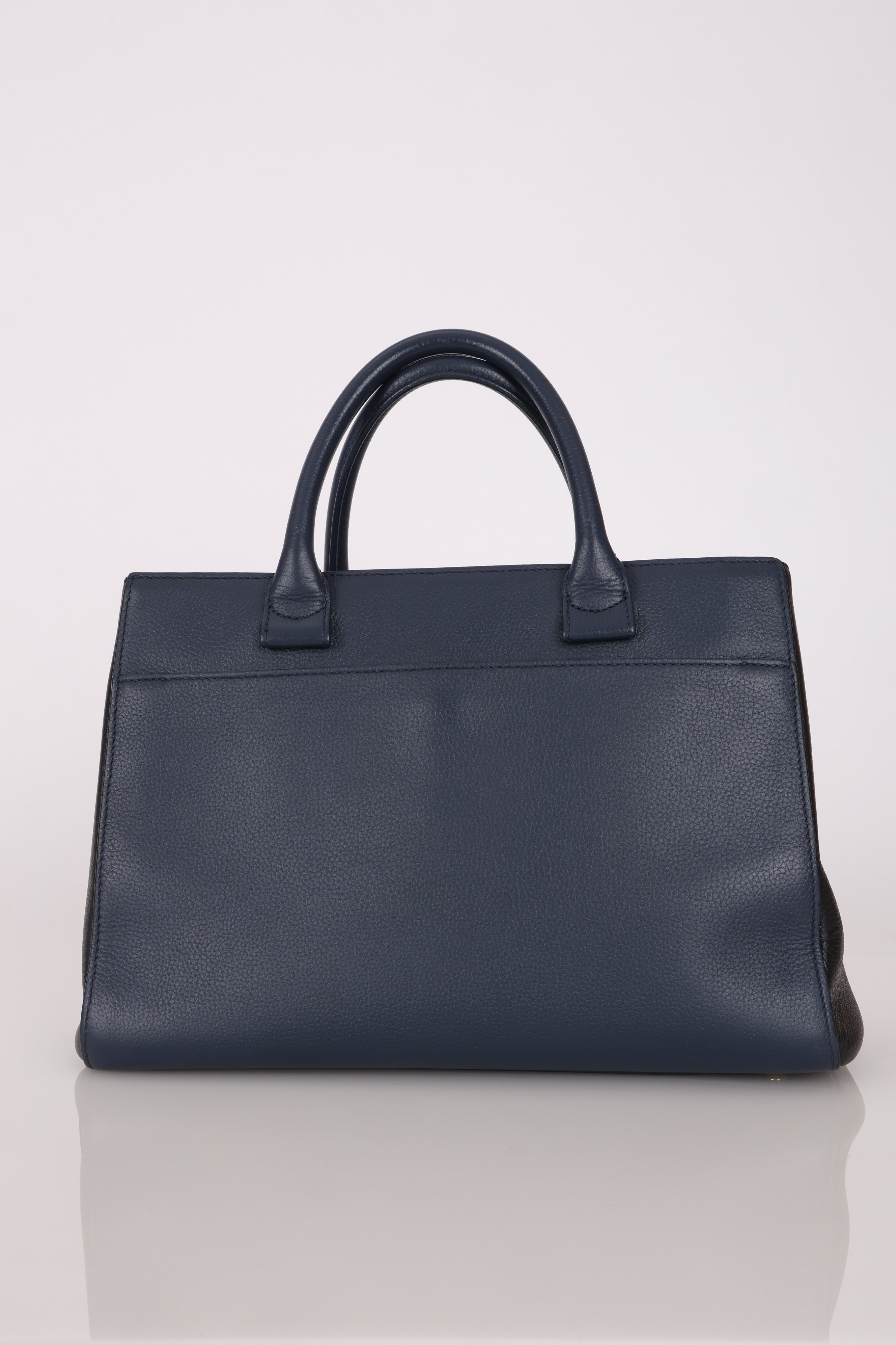 Chanel Small Neo Executive Tote Navy Caviar GHW