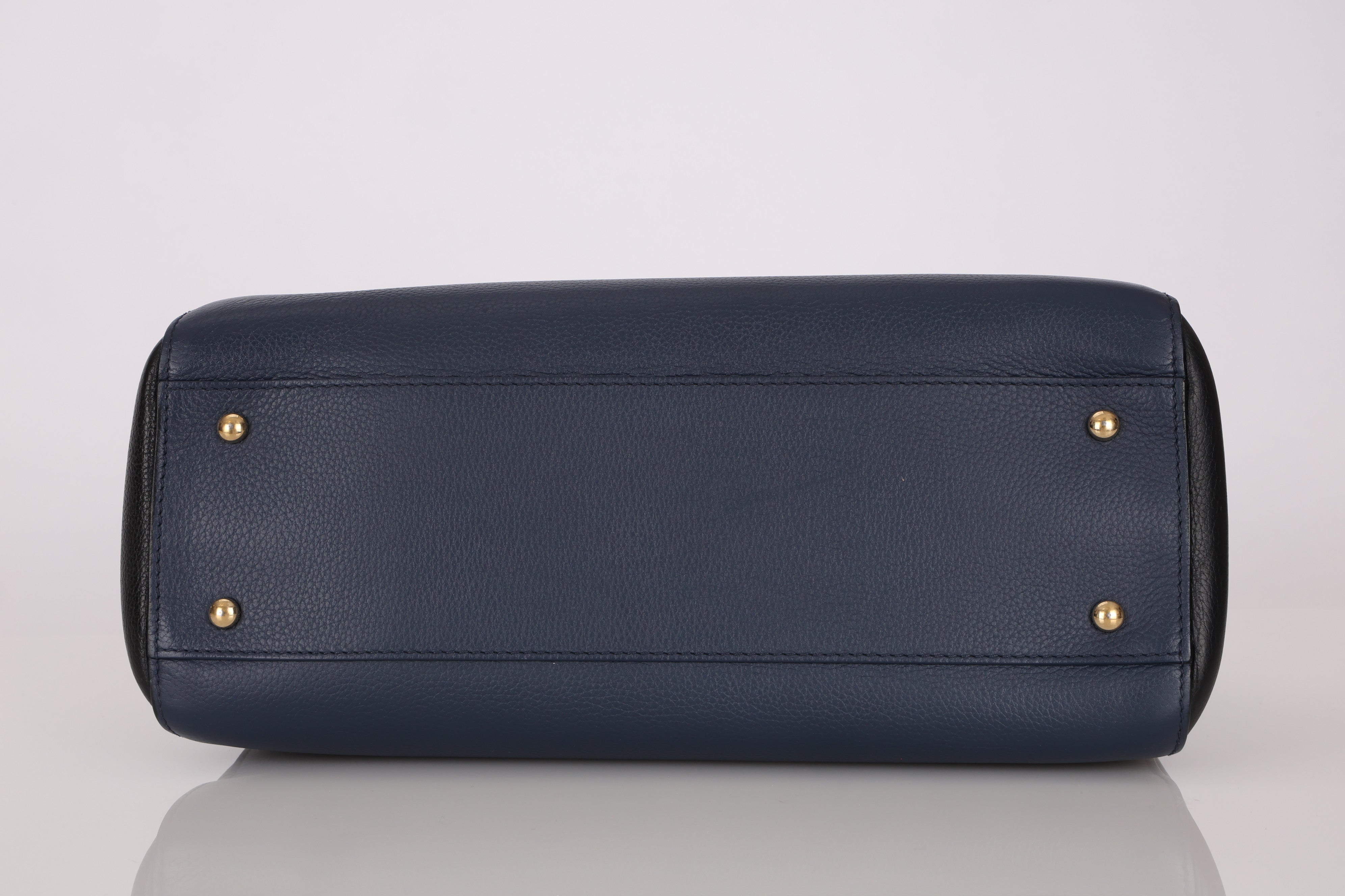 Chanel Small Neo Executive Tote Navy Caviar GHW