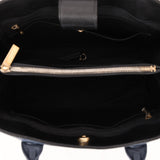 Chanel Small Neo Executive Tote Navy Caviar GHW