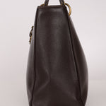 Dior Large Lady Brown Calfskin