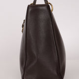 Dior Large Lady Brown Calfskin