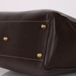 Dior Large Lady Brown Calfskin