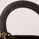 Dior Large Lady Brown Calfskin