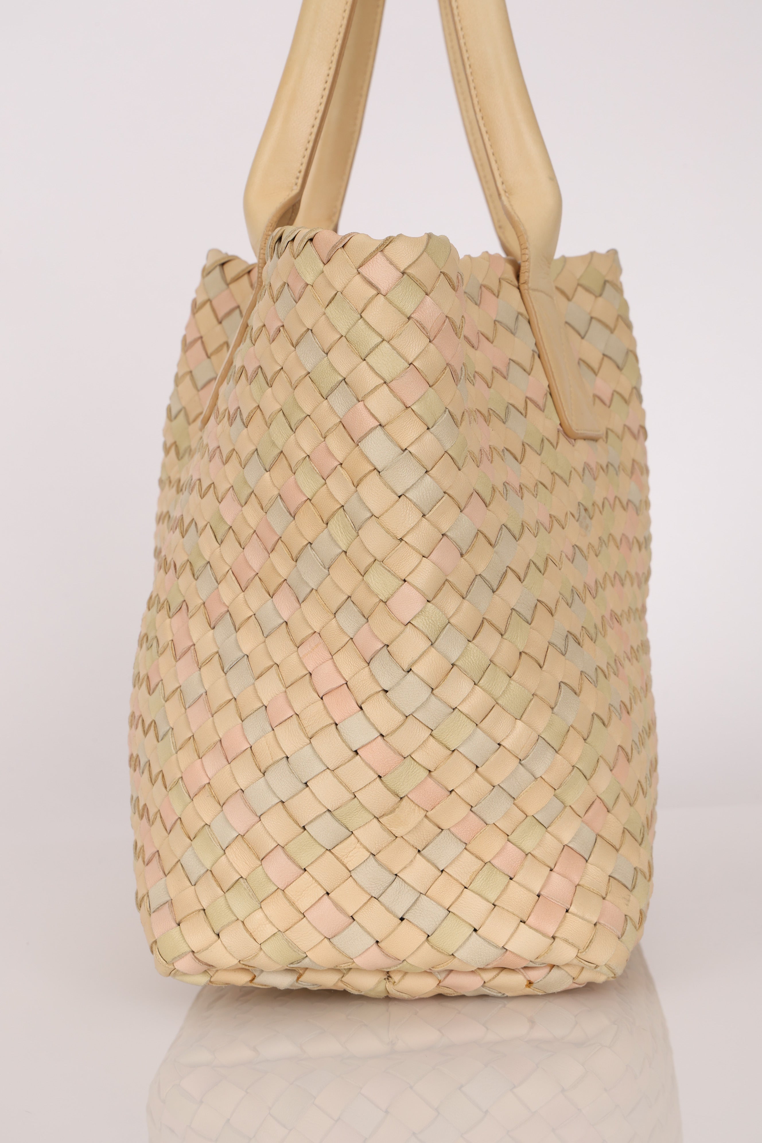Bottega Veneta Small Intrecciato Cabas Tote