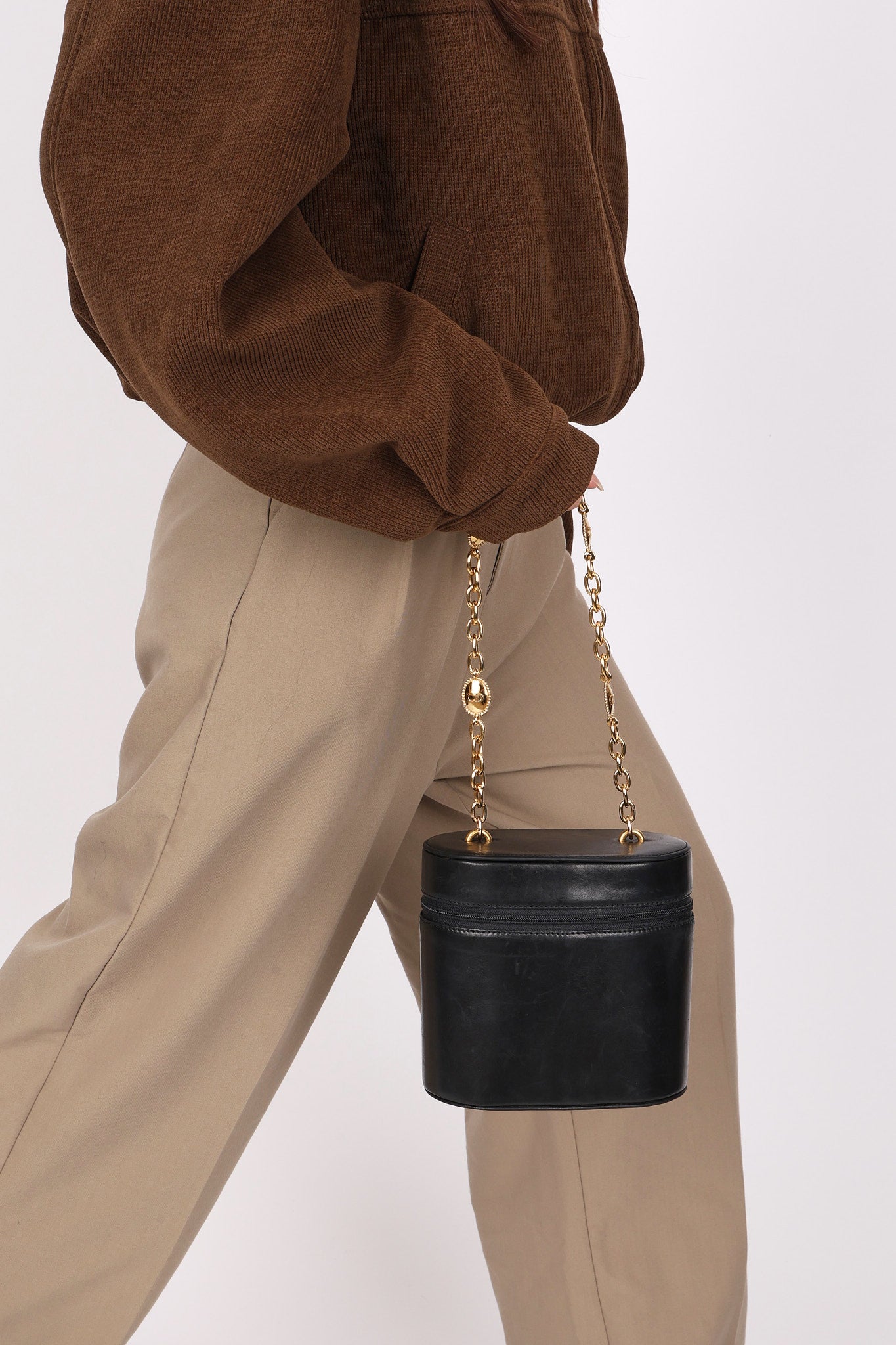 Christian Dior Vanity Bag with Chain