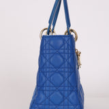 Dior Medium Lady Cobalt Blue