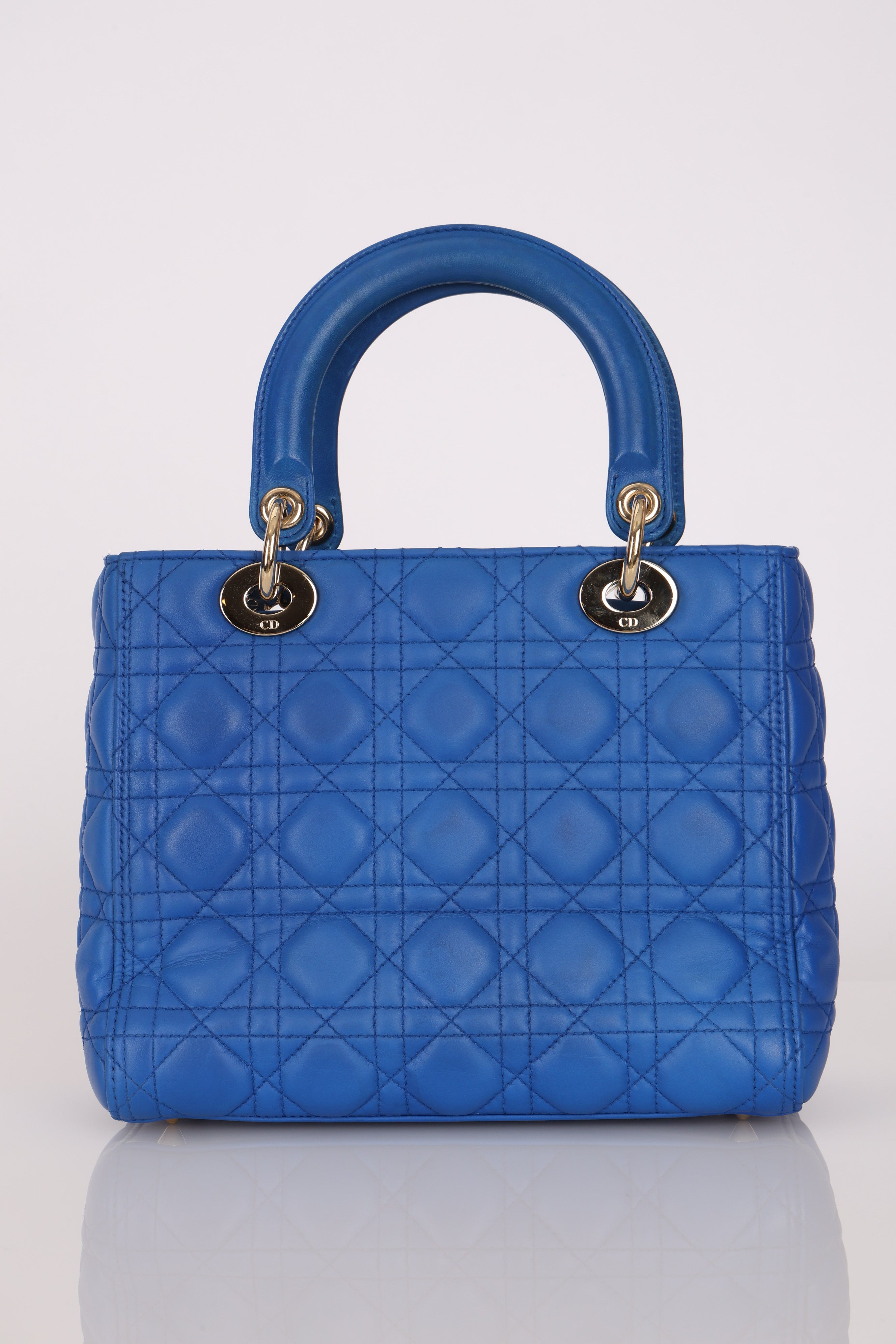 Dior Medium Lady Cobalt Blue