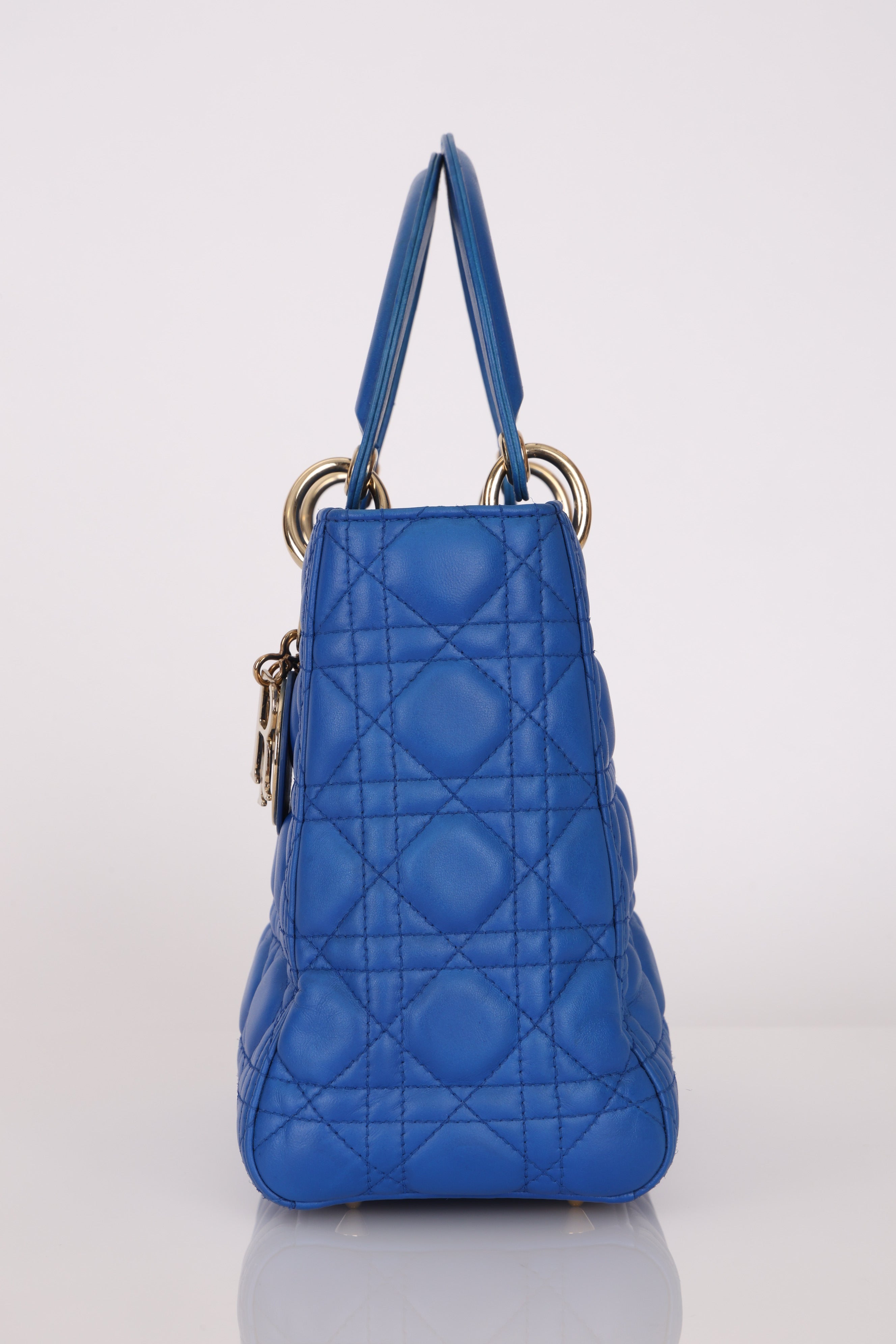 Dior Medium Lady Cobalt Blue