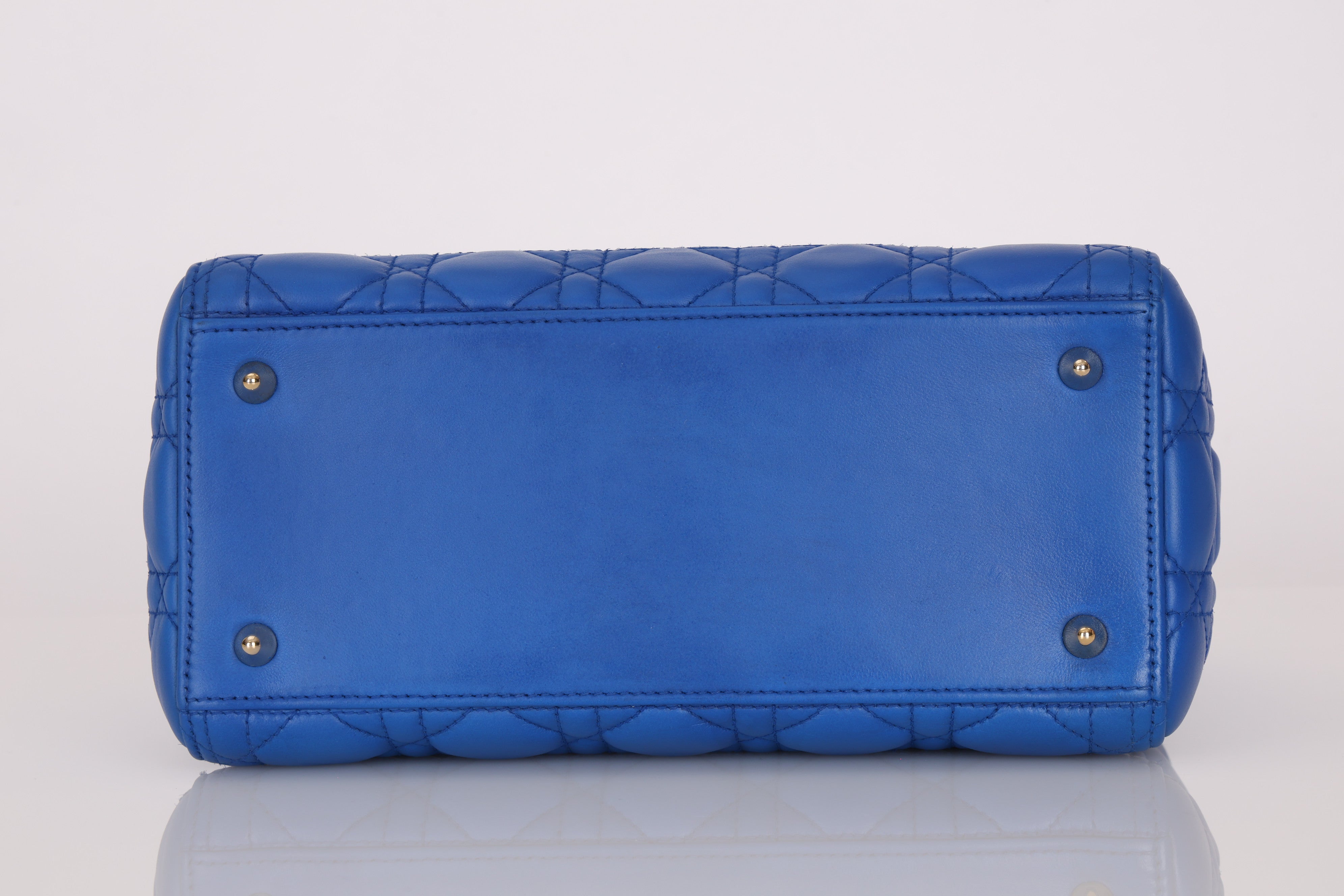 Dior Medium Lady Cobalt Blue