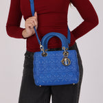 Dior Medium Lady Cobalt Blue