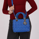 Dior Medium Lady Cobalt Blue