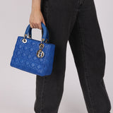 Dior Medium Lady Cobalt Blue